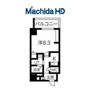 エヌエムキャトフヴァン【4階】の間取り