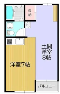 岡山県岡山市中区倉益【アパート】の間取り