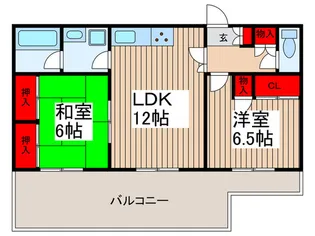 スターハイム野田【2階】の間取り