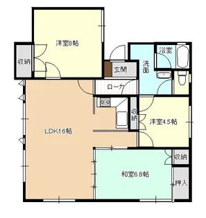 K-house【1階】の間取り