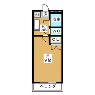 パレスアオイIII【1階】の間取り