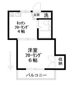シャルマン二番館【2階】の間取り