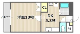 サニーコスモII【1階】の間取り
