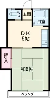 狛江荘【2階】の間取り