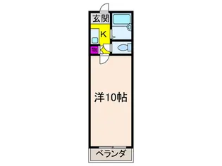 シティーライフ出丸【1階】の間取り