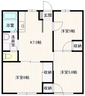 ラ・カーサ【2階】の間取り