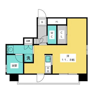 Sugar Hills Chikusa【10階】の間取り
