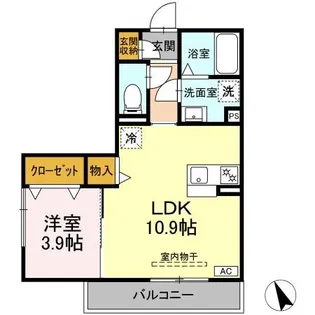 D-Hills有玉北町【2階】の間取り