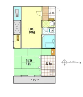 コートピアリッジ【9階】の間取り