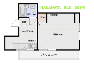 中俣ビル【3階】の間取り