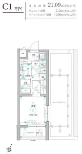 Le a横濱弘明寺【5階】の間取り