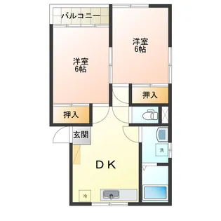 スクールC【2階】の間取り