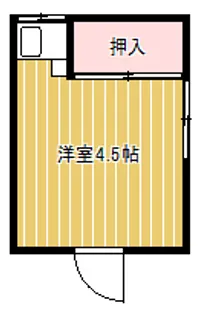 桂荘【2階】の間取り