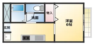 MCハイツII【2階】の間取り