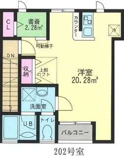 アーバンコート泉町【2階】の間取り