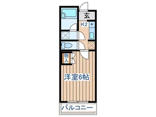 NITTO21壱番館【1階】の間取り