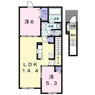 フクケン【2階】の間取り