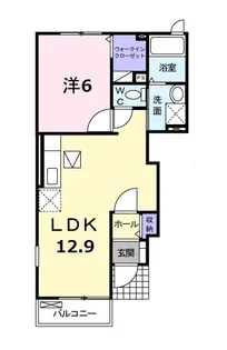 メゾンサンパティーク I棟【1階】の間取り