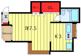 bloom動坂【1階】の間取り
