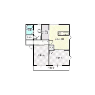 エターナル【1階】の間取り