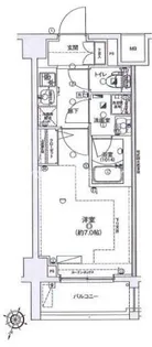 Le’a横濱天王町弐番館【4階】の間取り