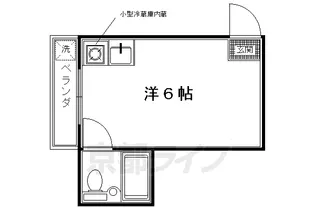 ライブコート二軒茶屋【1階】の間取り