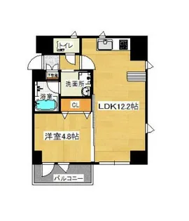 青葉勾当台ビル【4階】の間取り