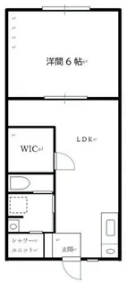 コーポシンワ【1階】の間取り