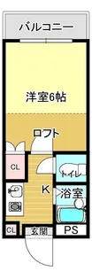 Comfort花津留A【2階】の間取り