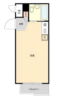 グランドコート駒込【1階】の間取り