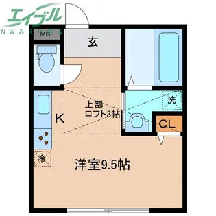 La Luce【2階】の間取り