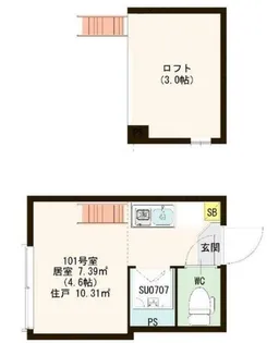 Bloom【1階】の間取り