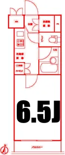 ルーブル武蔵小杉弐番館【6階】の間取り