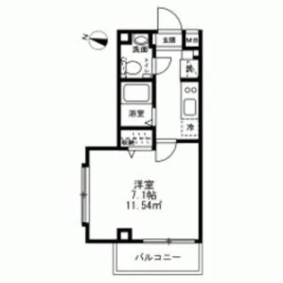 ソラシアレジデンス高円寺【2階】の間取り