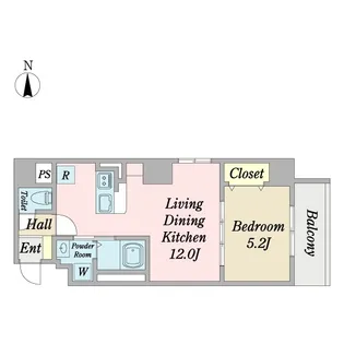 アクト浅草【5階】の間取り
