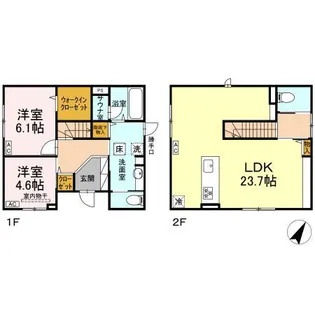 長野県北佐久郡軽井沢町大字長倉【一戸建】の間取り