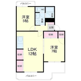 カーサプリマベーラ【3階】の間取り