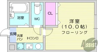 多賀城イーストB【1階】の間取り
