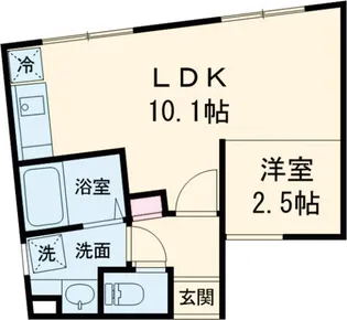 Fons Lucis Izumi【1階】の間取り