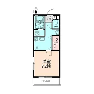 エスポワールM【2階】の間取り