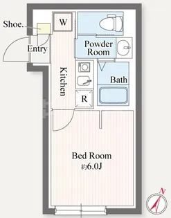 オプション坂下【1階】の間取り
