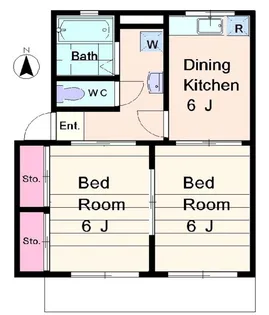 サンクエストI【1階】の間取り