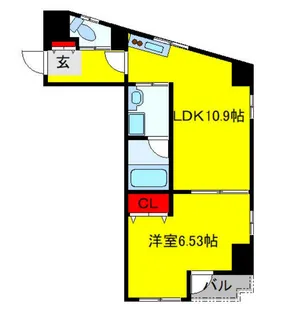 ソフィア・コート津田沼【4階】の間取り