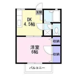 レーベンハイム【1階】の間取り