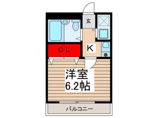 ジュノー【2階】の間取り