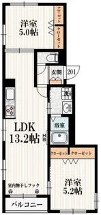 東京都渋谷区千駄ヶ谷3【マンション】の間取り