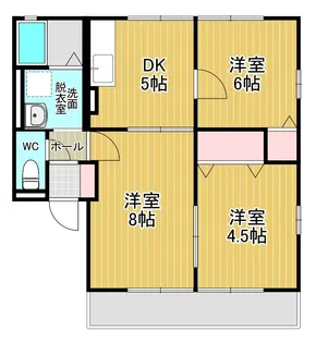 ハイムマロンフィールドII【2階】の間取り