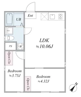 BEL FIORE SUGAMO【5階】の間取り
