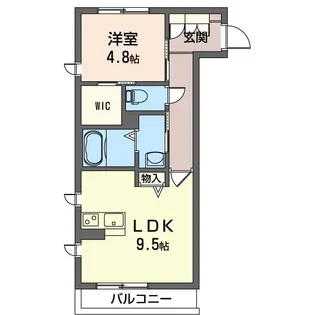 カームリバー【2階】の間取り
