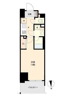 プライマル南砂【6階】の間取り